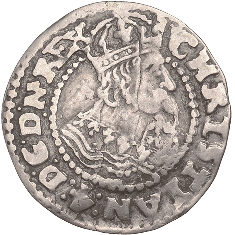 1646 1/16 Reichs Thaler Denmark Christian IV Coin Silver Legend type II; bust type II Denmark Gifts History