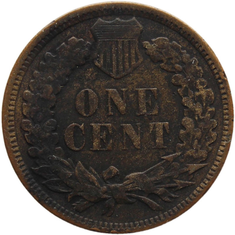 1908 One Cent United States Indian Head Coin
