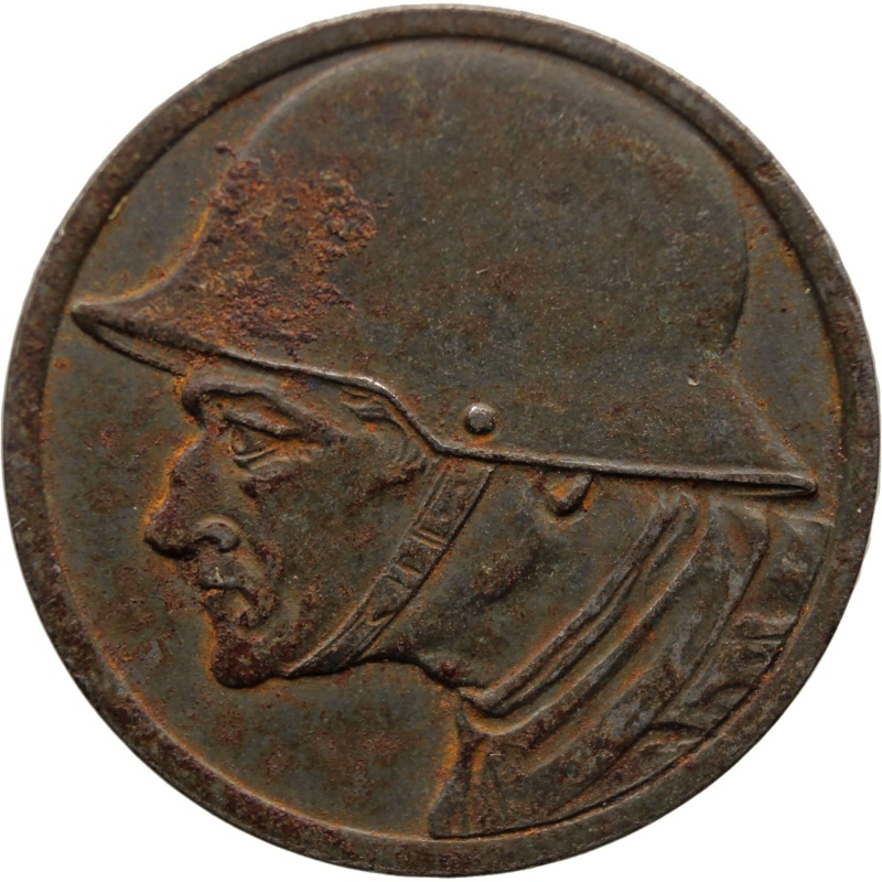 1918 10 Pfennig Germany Stadt Düren Coin Rheinpronvinz