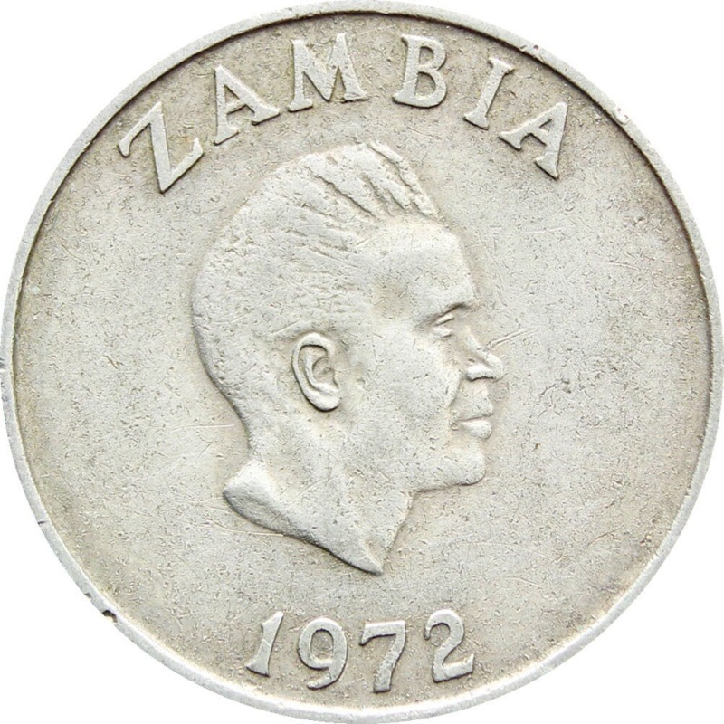 1972 10 Ngwee Zambia Coin
