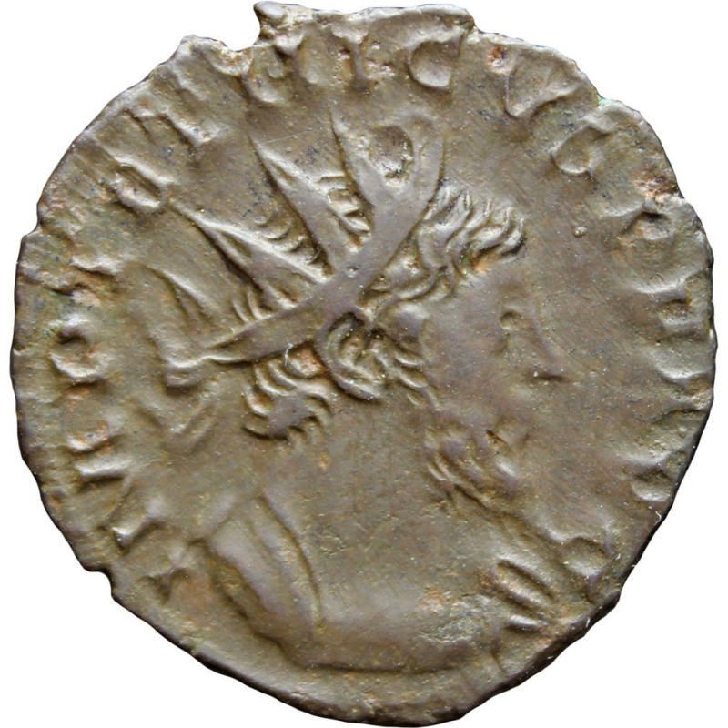 271 – 274  A.D. Gallic Empire Tetricus I Coin Antoninianus Colonia mint Ancient Coins Europe History Old Money Collectible Numismatic