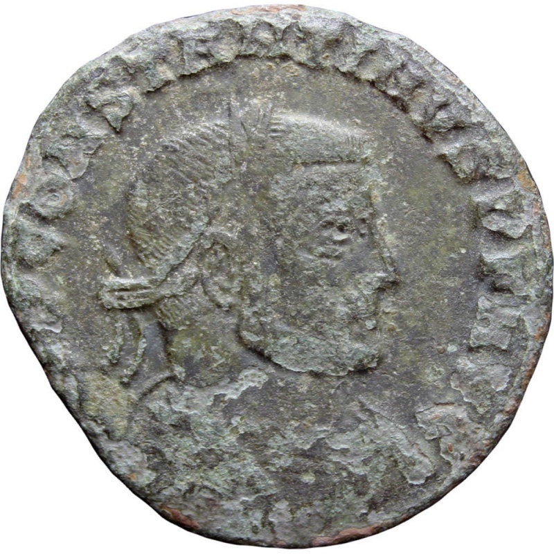 306 - 337 A.D Roman Empire Constantine I Follis Coin Siscia Mint