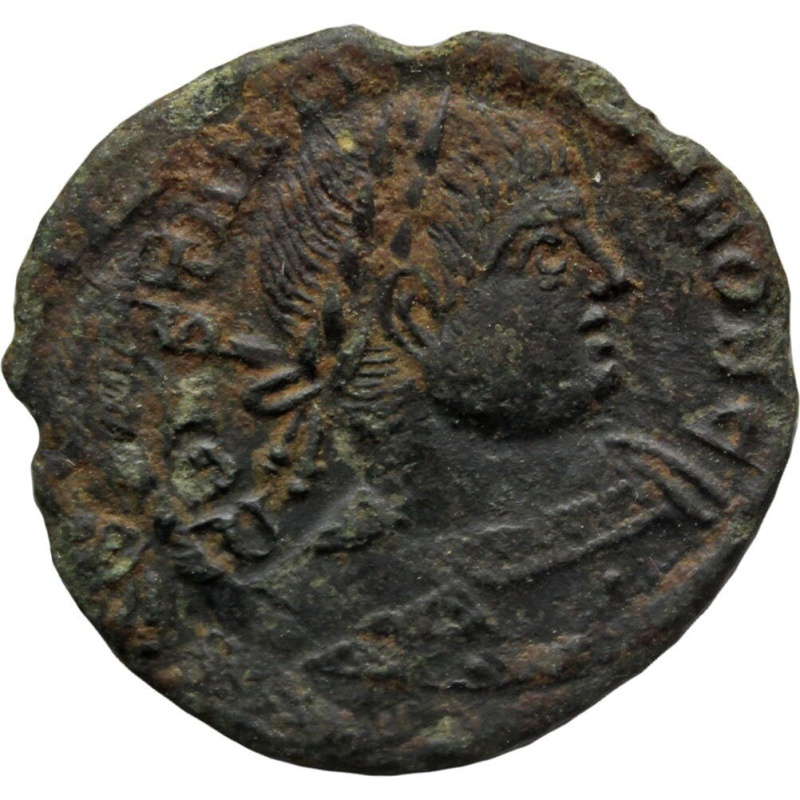 337 – 340 A.D. Roman Empire Constantine II Æ3 Coin Trier mint