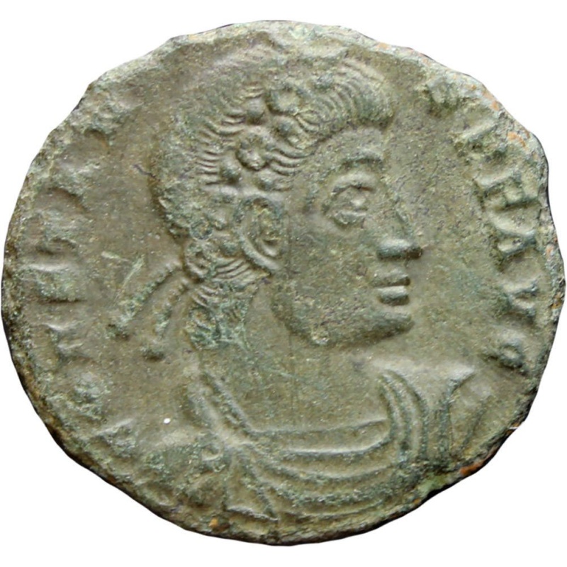 337 - 350 A.D Roman Empire Constans AE3 Coin Siscia Mint