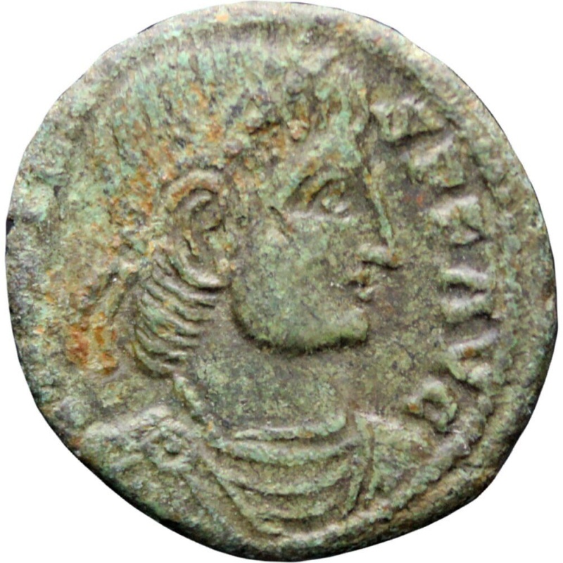 337 - 350 A.D Roman Empire Constans AE4 Coin