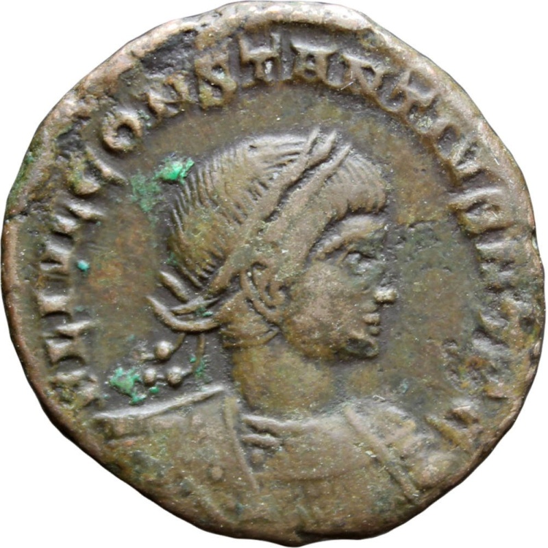 337 – 361 A.D. Roman Empire Constantius II AE3 Coin Trier Mint