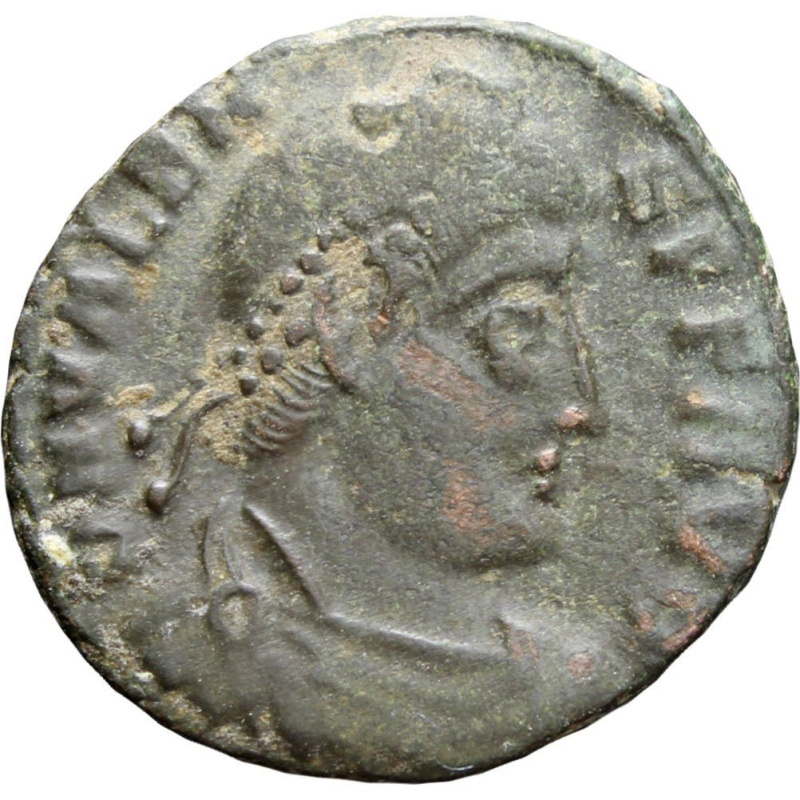 364 -  378 A.D Eastern Roman Empire Valens Bronze AE3 Coin Siscia Mint