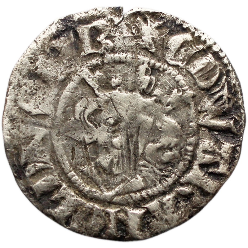 England 1279 - 1307 Edward I One Penny Coin Silver London Mint