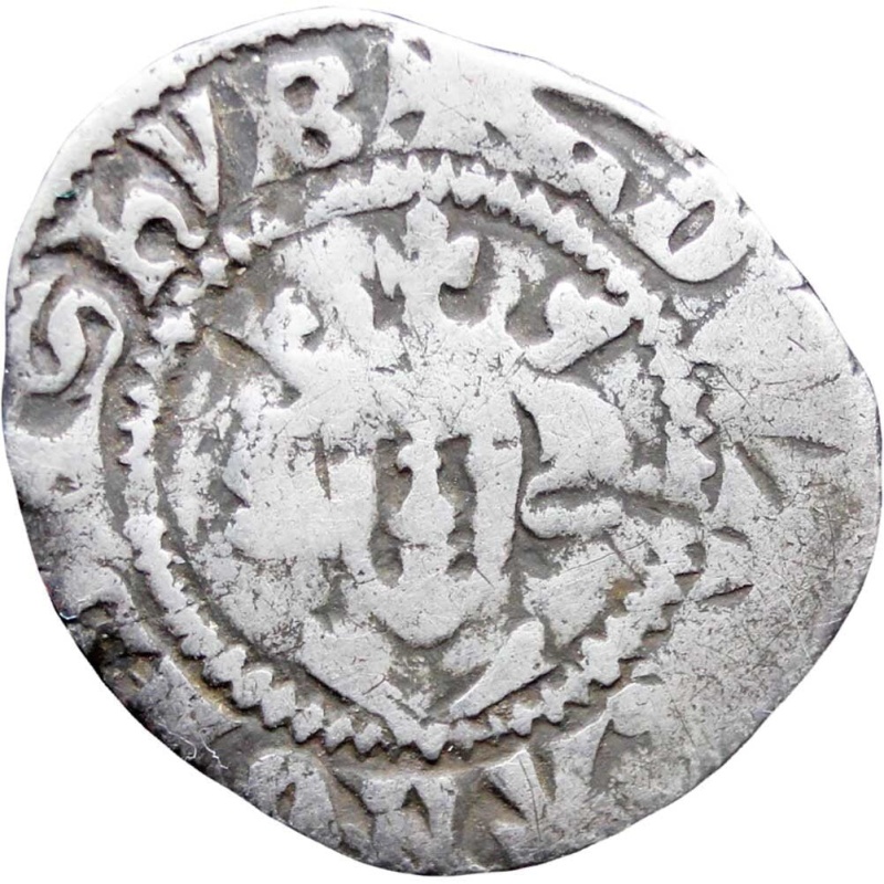 England 1279-1307 Edward I One Penny Coin Silver London Mint