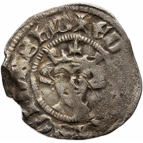 England 1279 - 1307 Edward I Penny Coin Silver Canterbury Mint