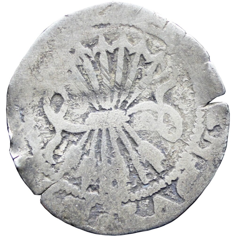 1469 - 1504 Spain Ferdinand and Isabella Half Real Hammered Silver Coin