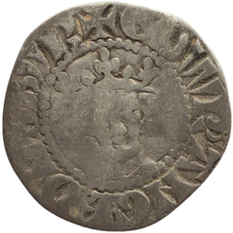 England 1279 - 1307 Edward I One Penny Coin Silver London Mint Class 3c