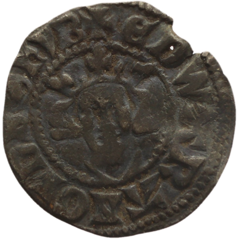 England Edward I 1279 - 1307 One Penny Coin Silver London Mint