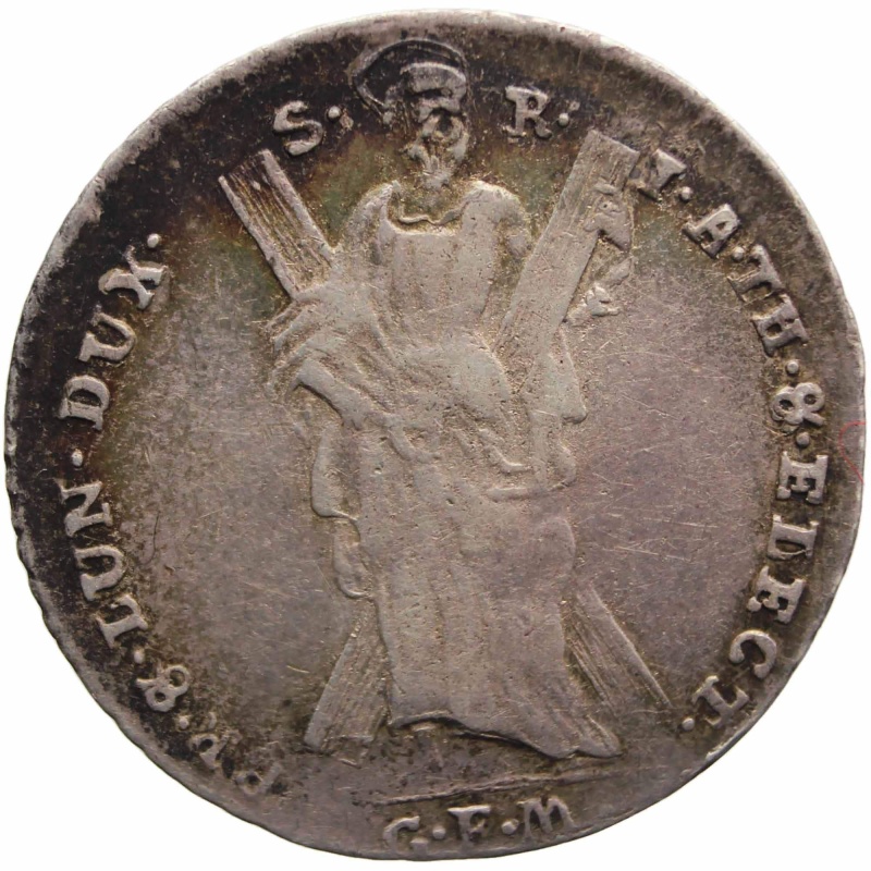 1804 1/6th Thaler Braunschweig-Calenberg-Hannover Germany States George III Silver Coin