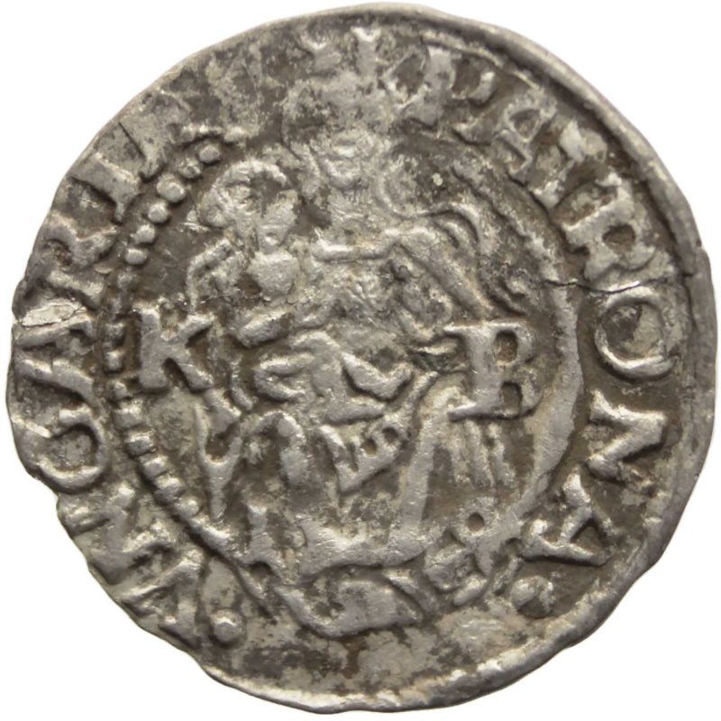 1549 Denar Silver Coin Ferdinand I of Hungary Kremnitz Mint