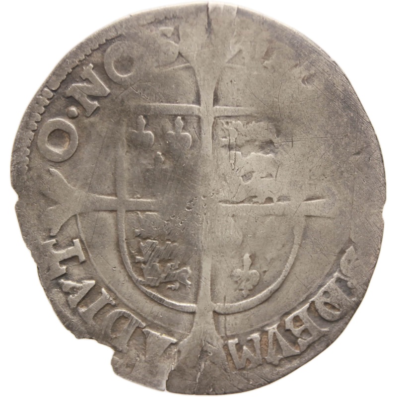 1554 - 1558 England Groat Philip & Mary Four Pence Silver Coin Tudor Hammered