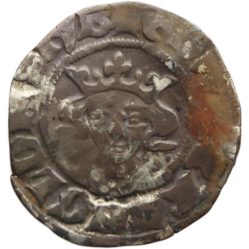 England 1300 -1302 Edward I One Penny Coin Silver Bristol Mint class 9b