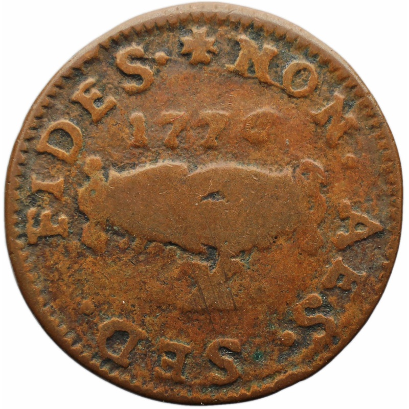 1776 10 Grani Malta Coin Emmanuel de Rohan