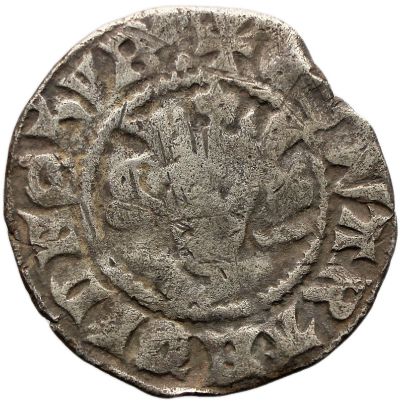 1307-1327 Edward II One Penny England Coin Silver Canterbury Mint