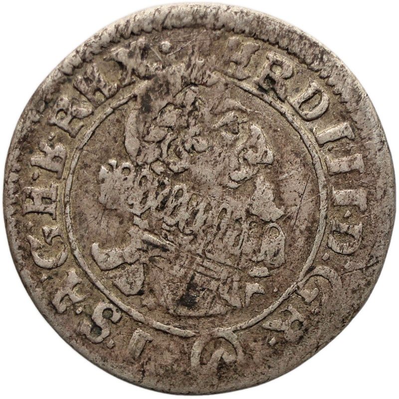 1624 3 Kreuzer Austria Habsburg Coin Ferdinand II Silver Vienna Mint