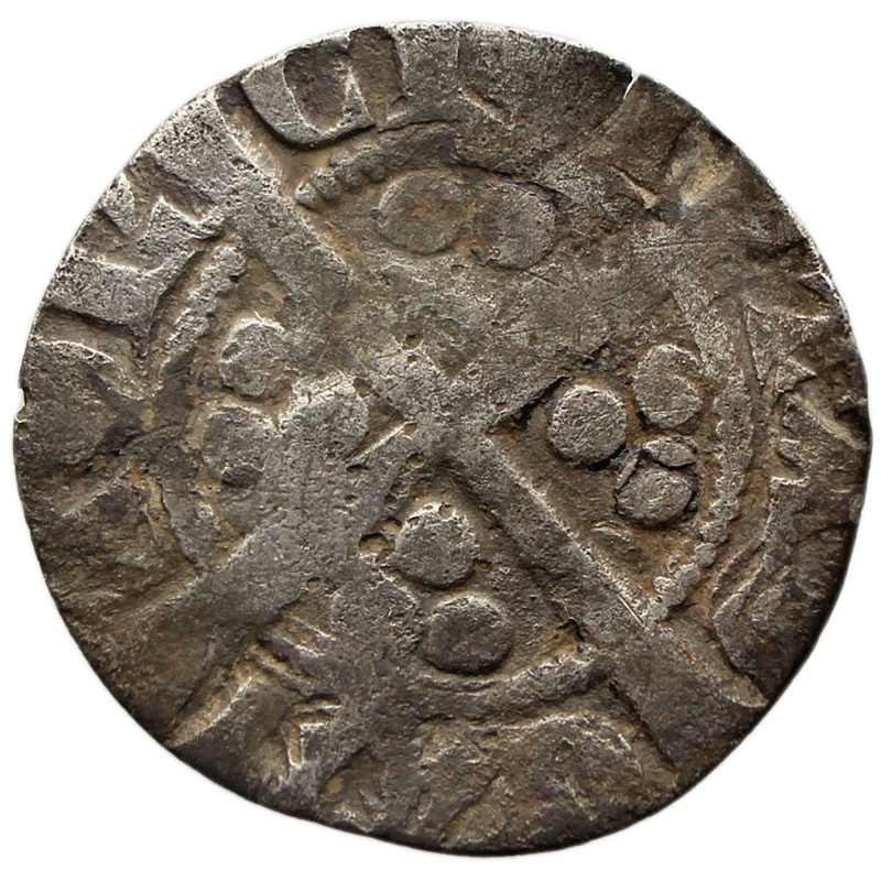 England Edward I Penny 1279 - 1307 Coin Silver Canterbury Mint