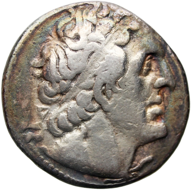 276-275 BC Ptolemy II Tetradrachm Coin Ptolemaic kings of Egypt Tyre Mint Silver