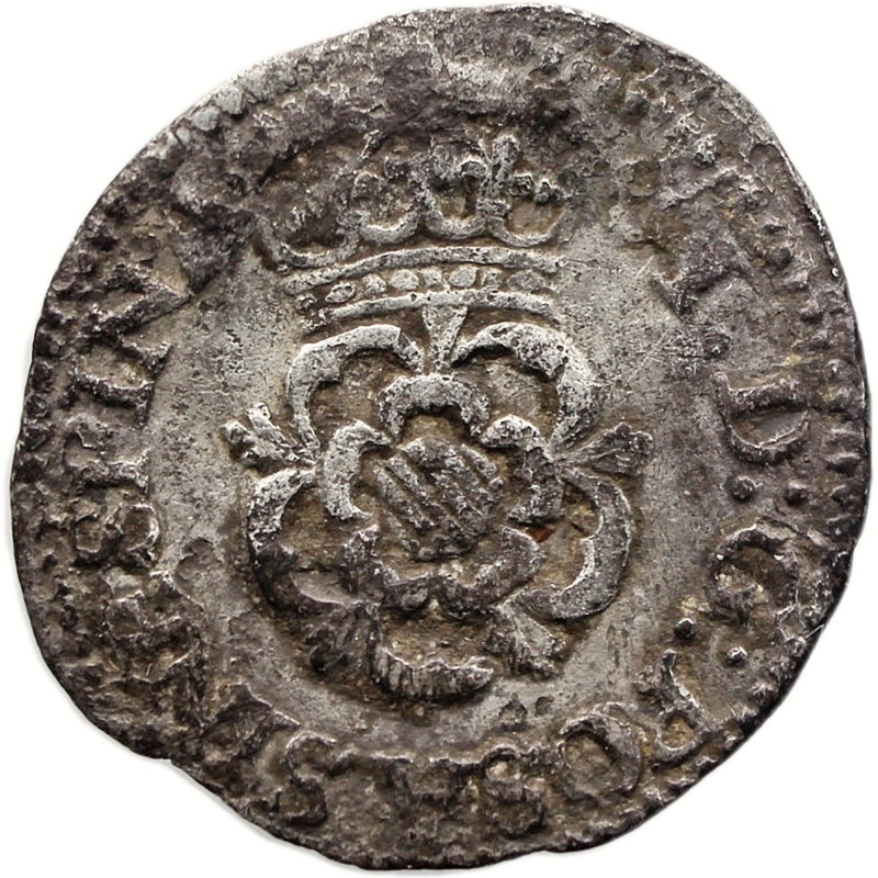 1604-1605 Half Groat James I England Silver Coin 2nd coinage Lis Mintmark