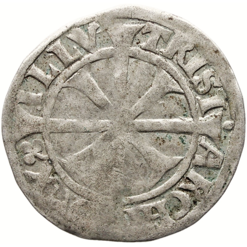 1500-1519 1 Kreuzer Tyrol Austria Coin Maximilian I Silver Hall Mint