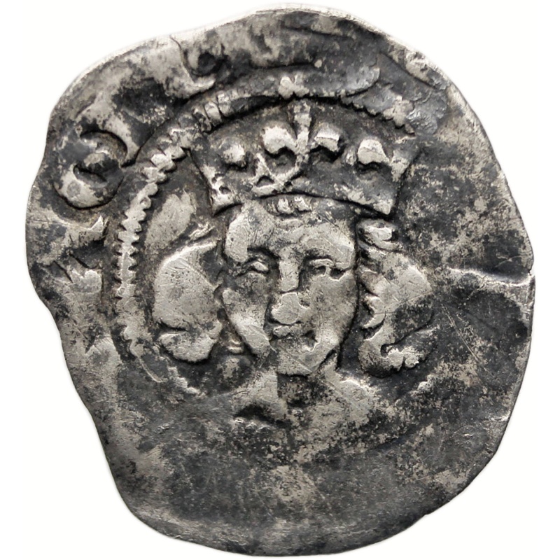 1327-1377 Edward III Penny England Coin Silver Durham Mint