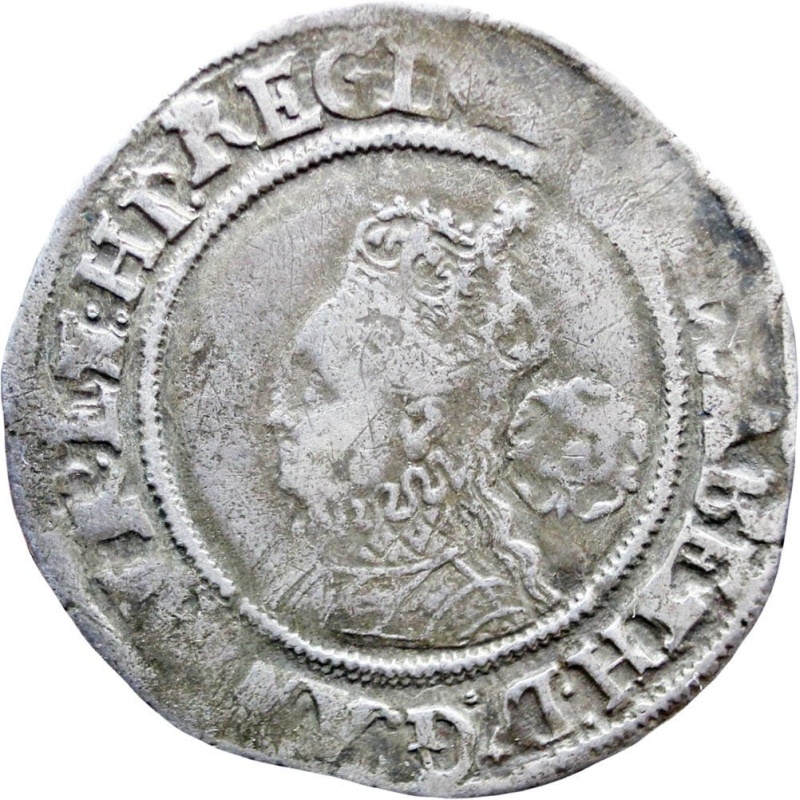 1569 Sixpence Elizabeth I Fourth Issue Intermediate Bust 4B Coin