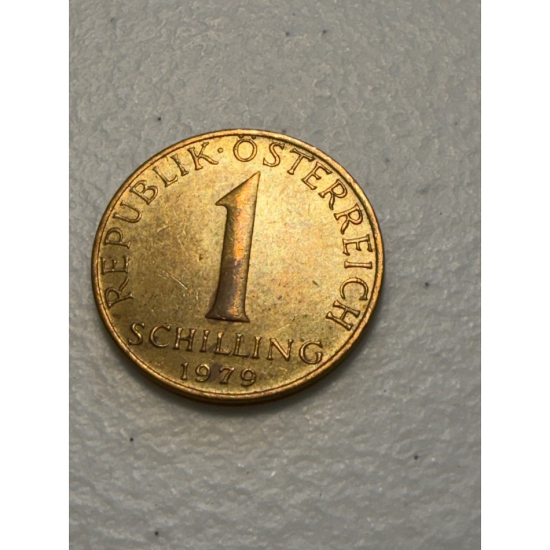 1973 Austria 1 Schilling Coin