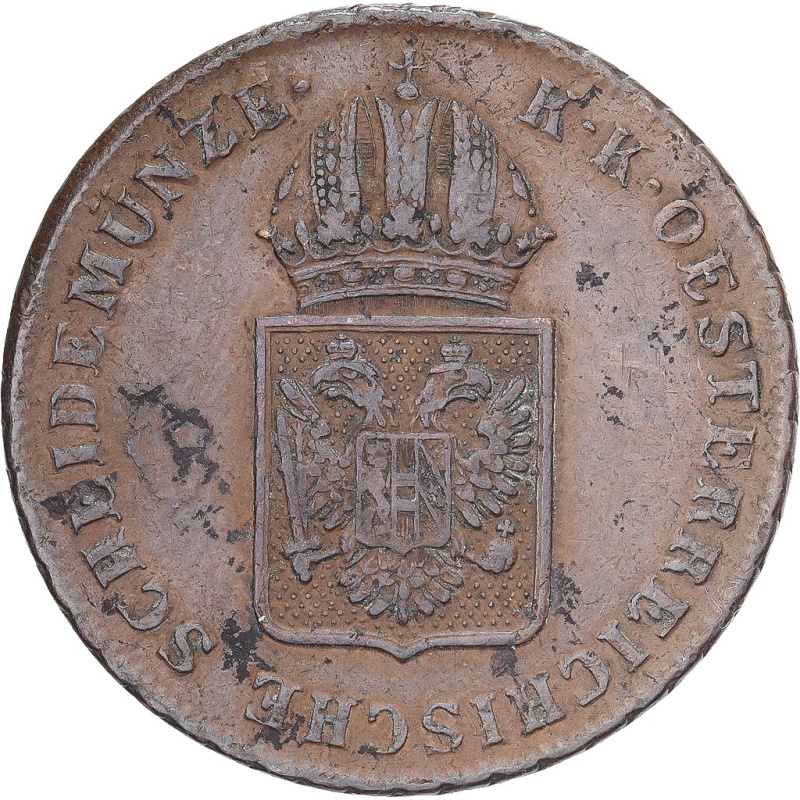 [#138282] Austria, Franz I, 1 Kreuzer, 1816, Vienna, Copper, EF, KM:2113