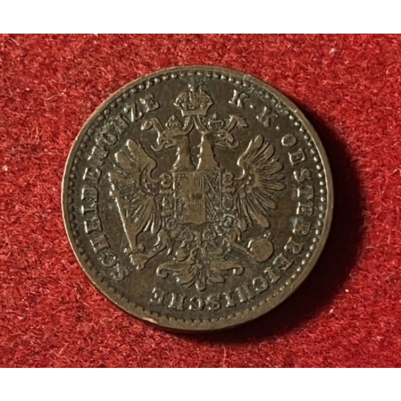 Austria Kreuzer 1881 Copper Coin KM#2186 T10697