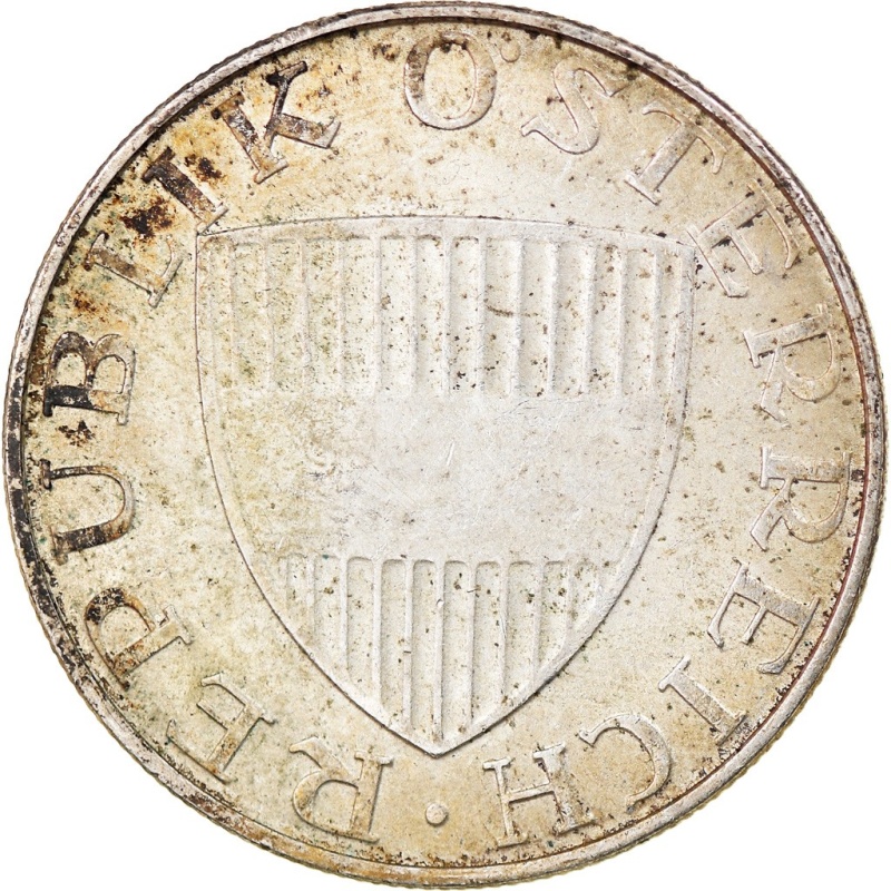 [#745493] Coin, Austria, 10 Schilling, 1973, VF(30-35), Silver, KM:2882