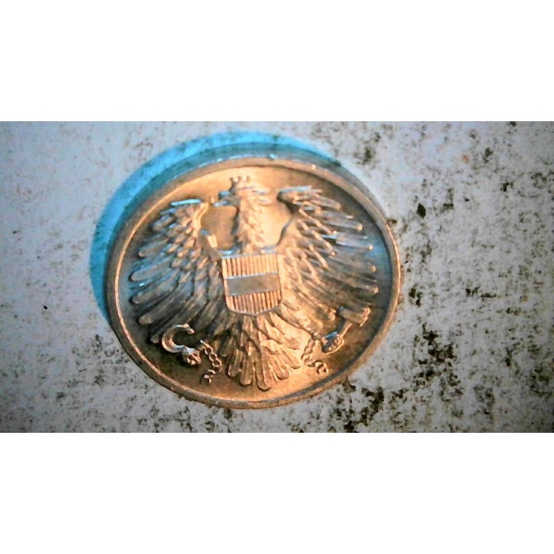 #106 Austrian 2 groschen  Coin 1952