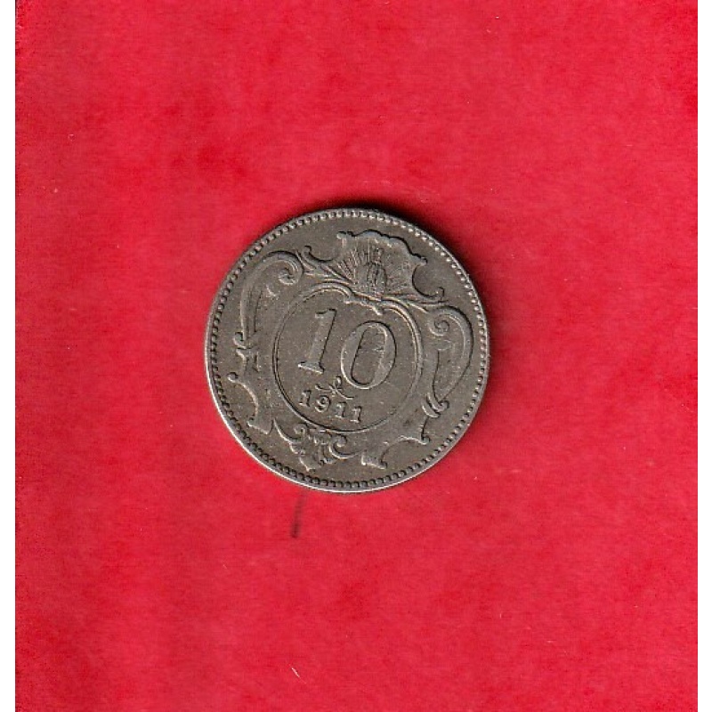 Austria  10 Heller  1911 GF  (A6-0074)   COMBINE ORDERS