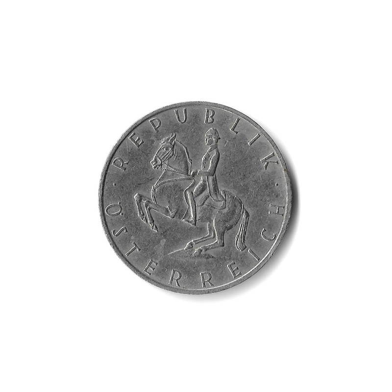 1971 Austria - 5 Schilling - 633 - Copper Nickel - 4.8g