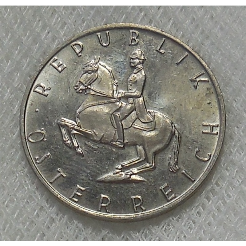 1969 AUSTRIA 5 SCHILLING COIN UNCIRCULATED