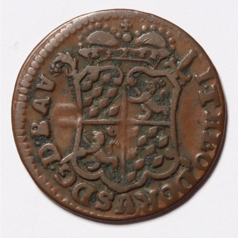 1745 Prince-bishopric of Liege (Belgian States) Liard Coin KM#?146
