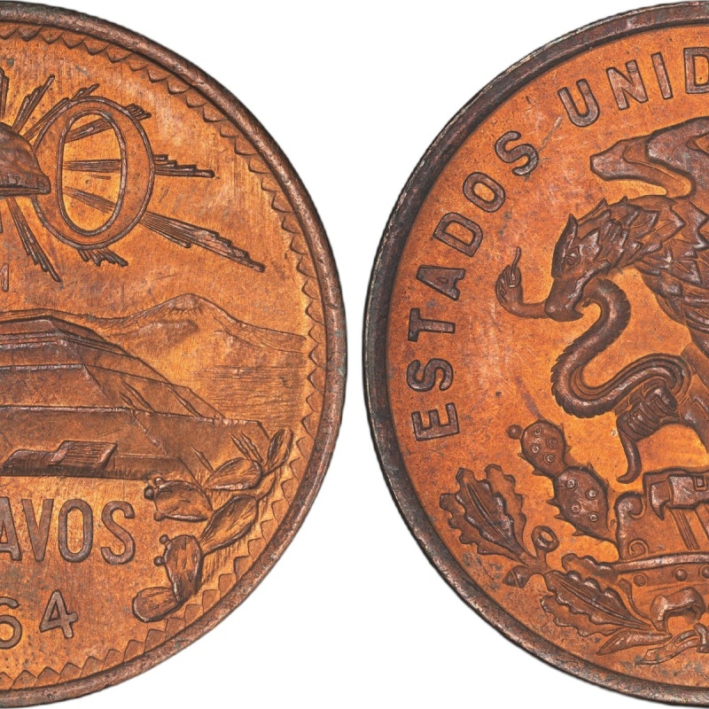 Mexico - 20 Centavos - 1964 - KM#440
