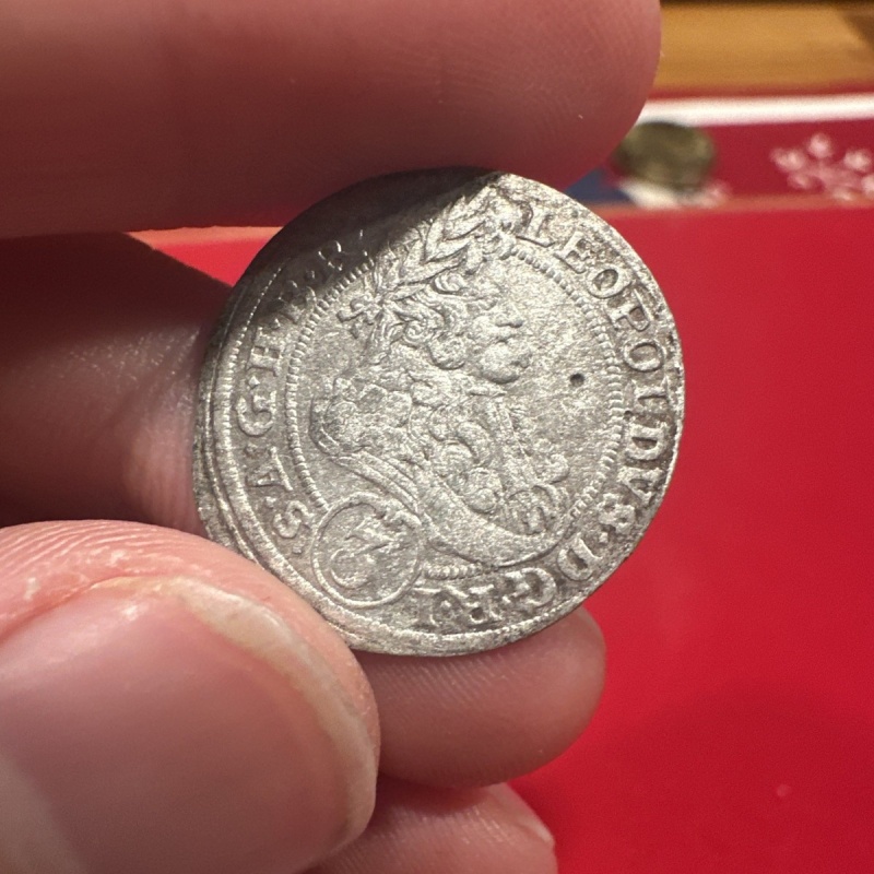 1696 Leopold I (Hogmouth) 3 Kreuzer Mint Of Silesia Ex Treasure Town