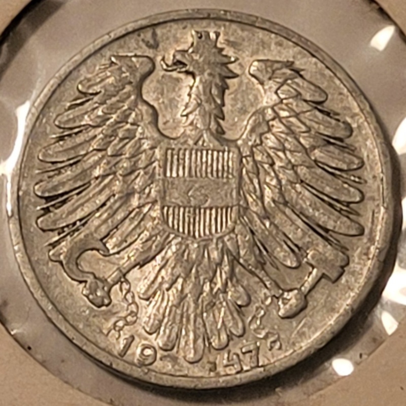 Austria 1947 1 Schilling Coin