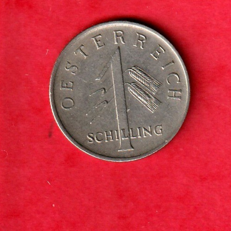 Austria 1  Schilling 1935 VF  KM 2851  copper nickel (A6-0116) COMBINE ORDERS