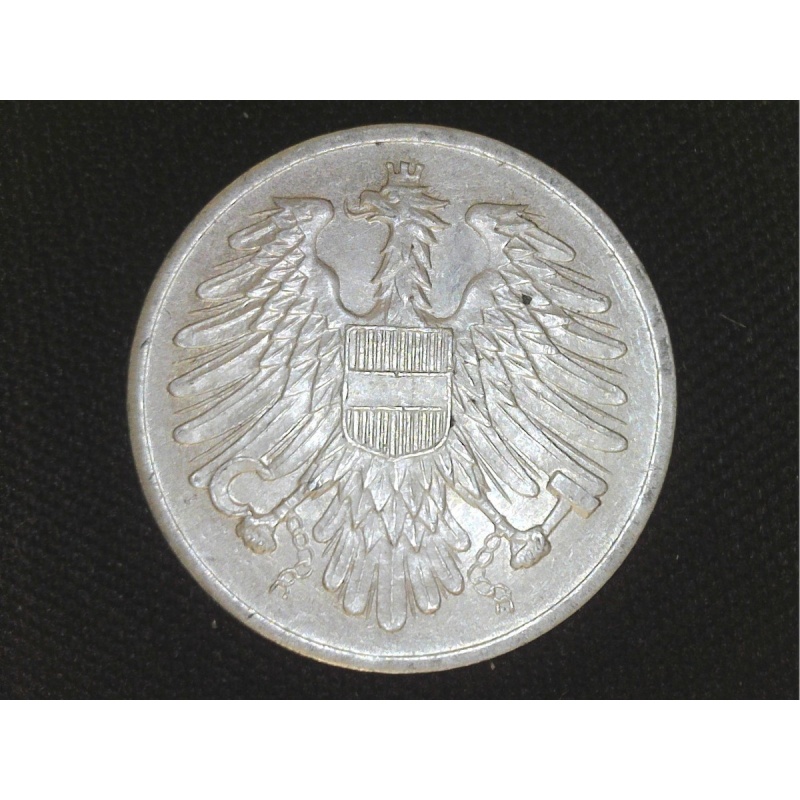5-1954 Austria 2 Groschen – Austrian Republic Aluminum Coins - UNC Uncirculated