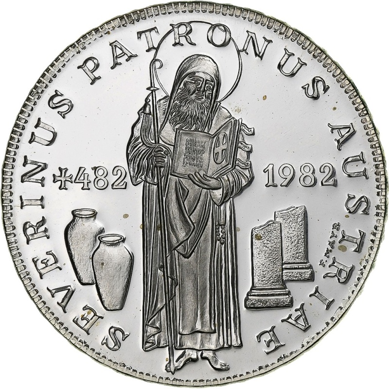 [#1212950] Austria, 500 Schilling, 1982, Vienna, Proof, Silver, MS, KM:2956