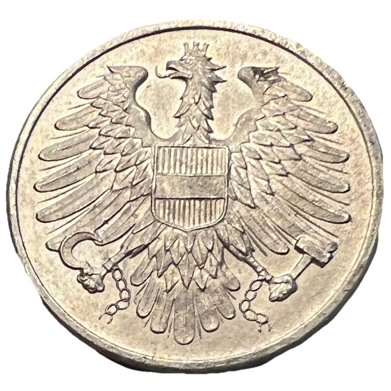 1966 AUSTRIA ???? TWO (2) GROSCHEN COIN - Combined Shipping - Lot C66a