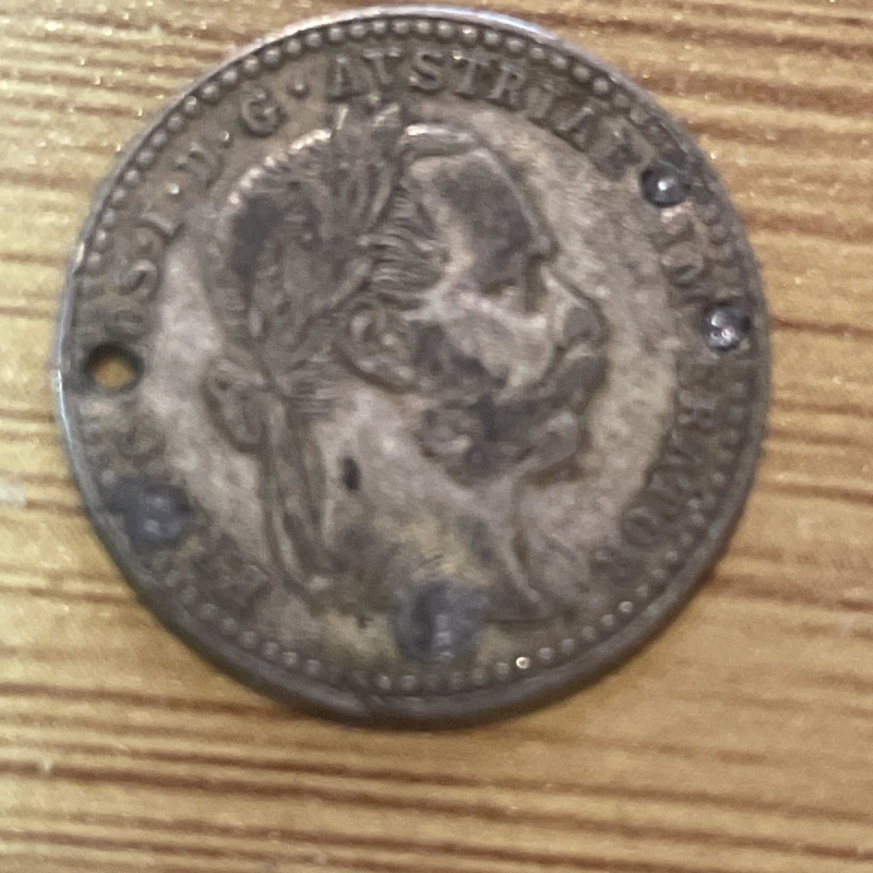 1869 Austrian Empire 10 Kreuzer - Francis Joseph I Silver Coin