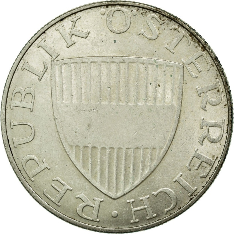 [#691033] Coin, Austria, 10 Schilling, 1972, EF(40-45), Silver, KM:2882