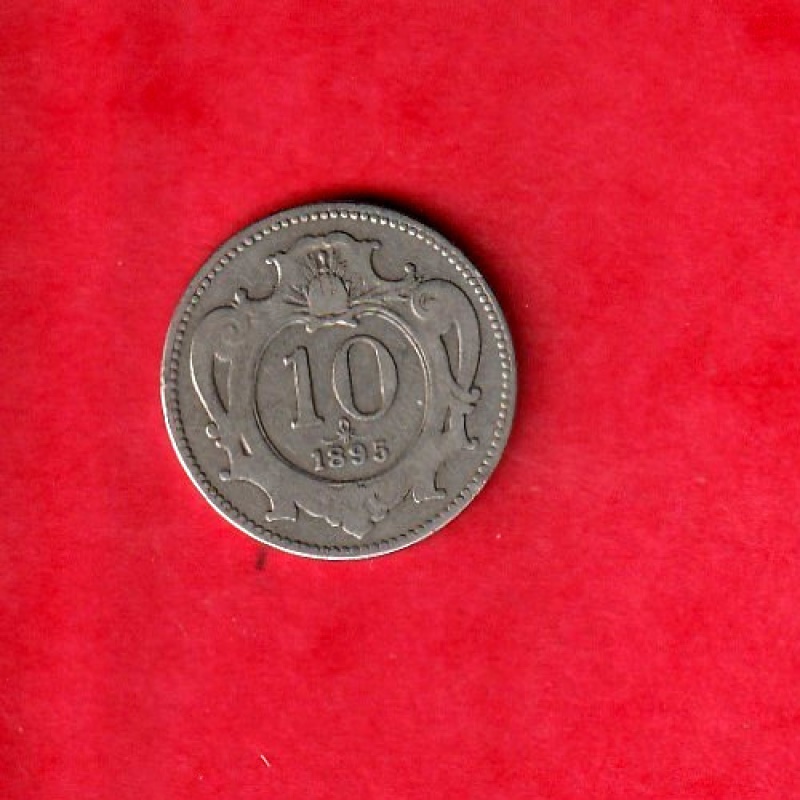Austria  10 Heller  1895 F  (A6-0070)   COMBINE ORDERS