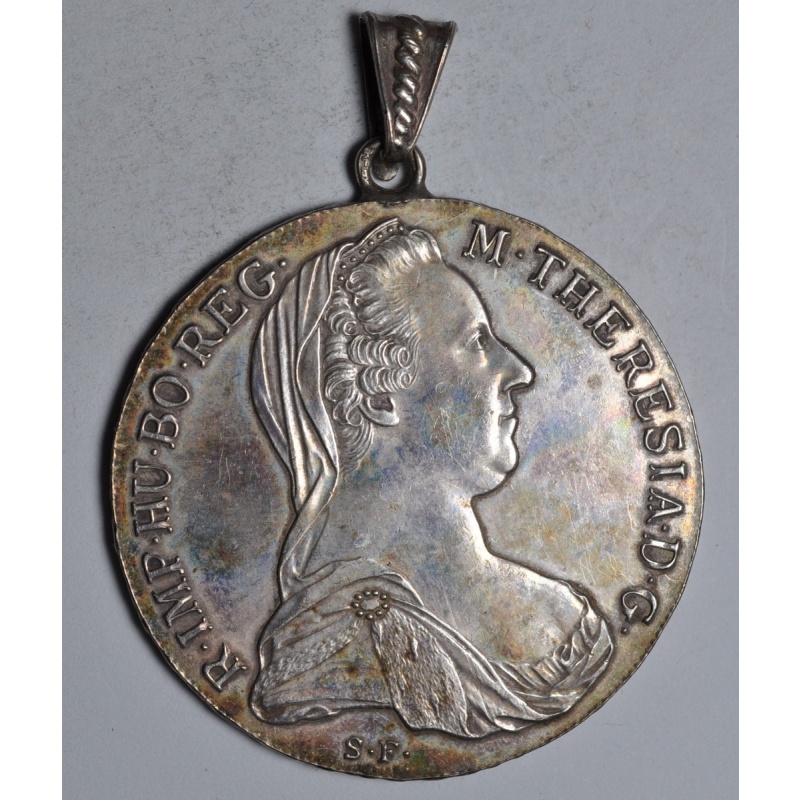 1780-1959 Austria Maria Theresia Silver Thaler Special Patina